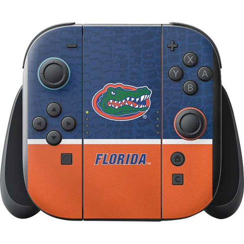 University of Florida Gators Logo Nintendo Switch 2 (2025) with Joy-Con Skin